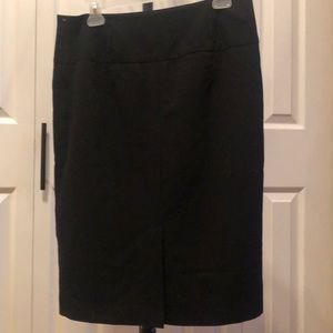 First Option🩶High-Waist Black Skirt